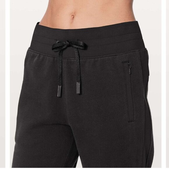 Lululemon Get Going Joggers Black Sweatpants Size 4 - Picture 3 of 16